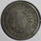1907 United States Liberty "V" Nickel - Very Good (VG) Bent KM#112 - 4207-AH — photo 2