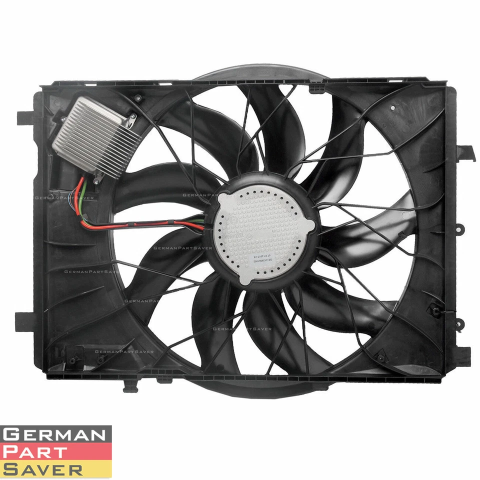 Ventilador de refrigeración del radiador TOPAZ para Mercedes-Benz W212 W204 C207 2129061002 Foto 2 de 4