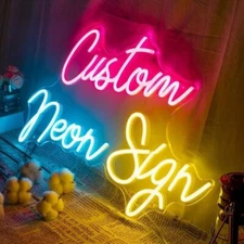 Personalized Neon Sign – Custom LED Wall Light for Home, Office