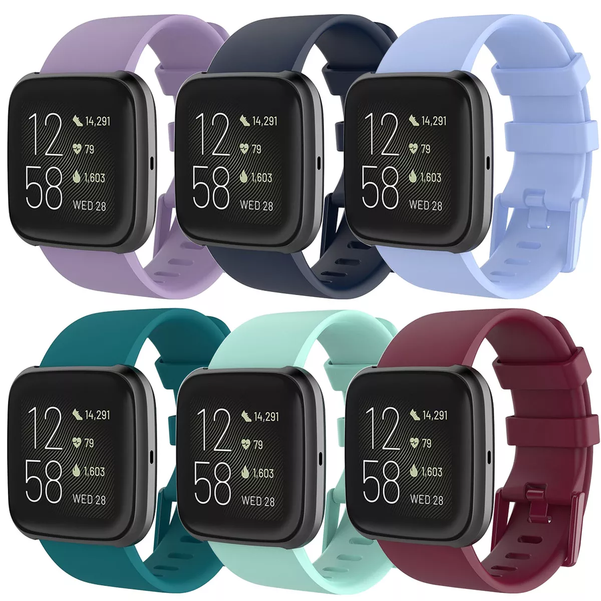 Fitbit Versa 2 Health & Fitness Smartwatch Authentic Activity Tracker New