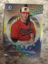 2020 BOWMAN CHROME ADLEY RUTSCHMAN DAWN OF GLORY Mojo Refractor #DG-13 Orioles