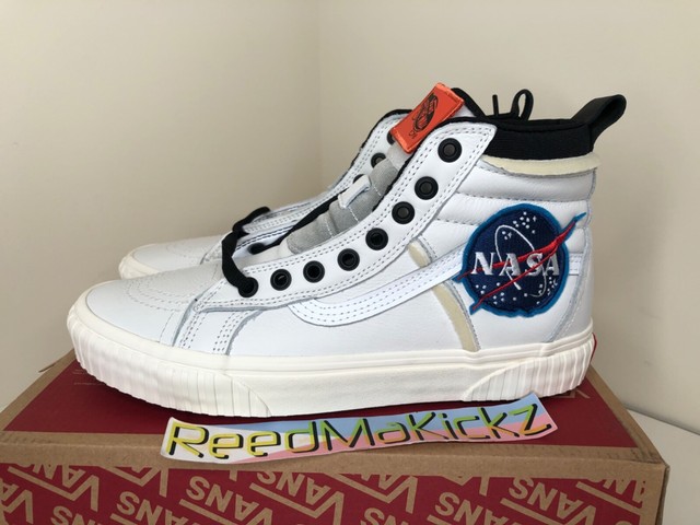 nasa vans white high top