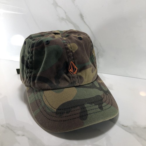 Volcom Camo Hat Adults One Size Adjustable - Picture 2 of 7
