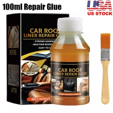 100ml Headliner Repair Glue, Car Headliner Adhesive, Upholstery Glue for Cars US