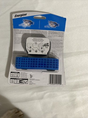 Energizer HDA32E Vision 200 Lumens Blue LED Headlight Alkaline AAA Battery New - Picture 2 of 2