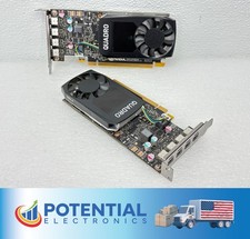USED  Nvidia Quadro P1000 4GB GDDR5 4x Mini-DisplayPort PCIe 3.0 LOW PROFILE