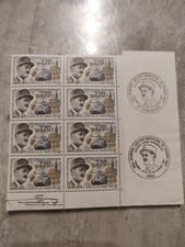 n 2499 Timbres premier jour 1987 général Leclerc Marechal signé Lacaque