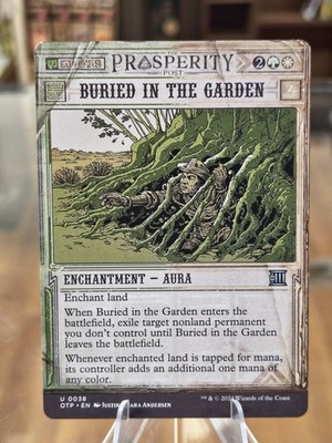 Buried in the Garden - 38 - OTP - MTG Magic the Gathering Free Shipping!