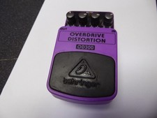 Behringer OVERDRIVE/DISTORTION OD300 2-Mode Guitar Effects Pedal,1403333