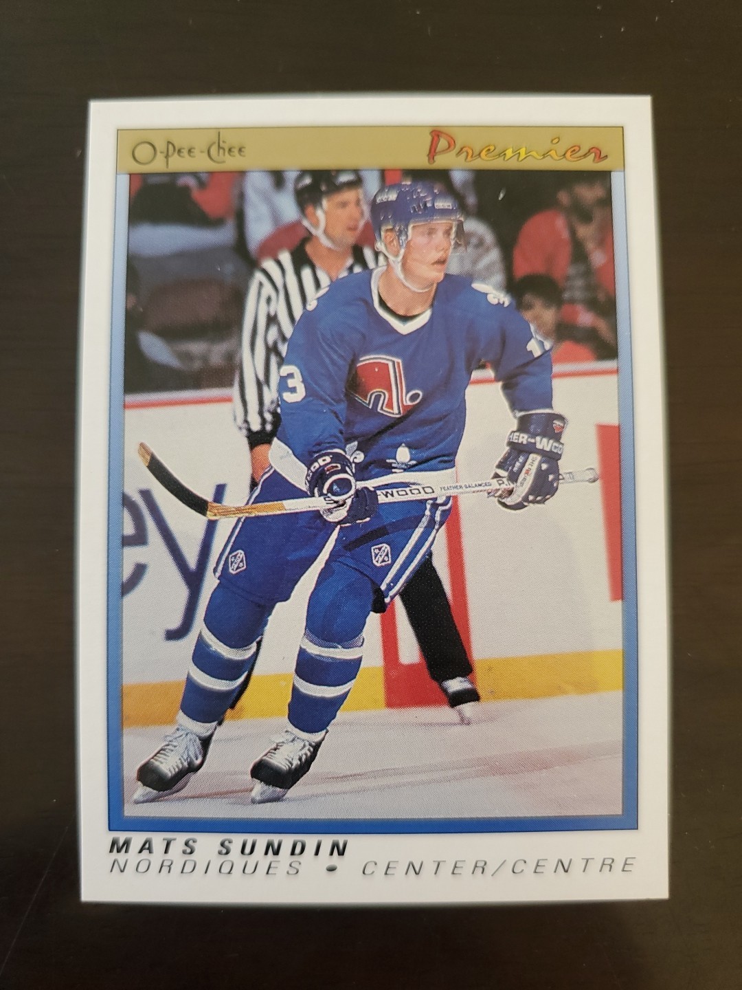 Mats Sundin 1990-91 O-Pee-Chee Premier #114 Rookie Card