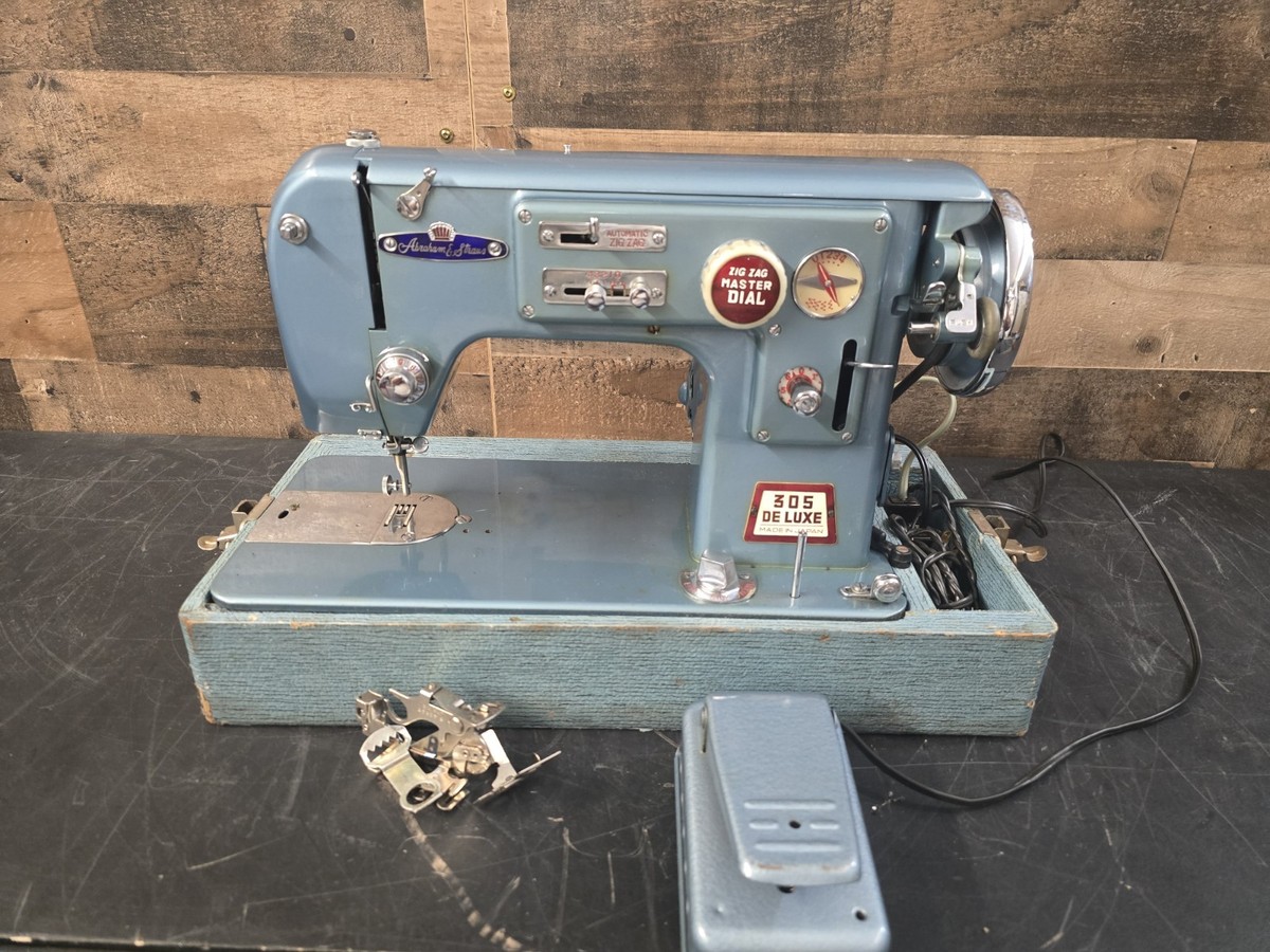Vintage Abraham & Straus A&S Zig Zag Sewing Machine Model