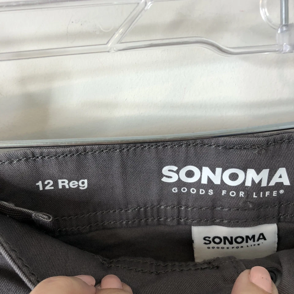 Sonoma новый с Ярлыками для мальчиков Flexwear грузовые шорты регулируемая талия камень гавани размер 12 - Изображение 3 из 4