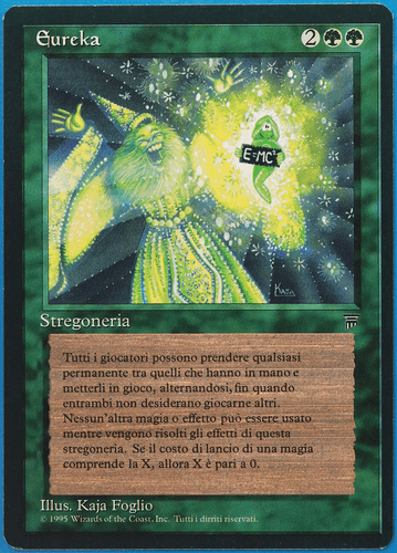 Eureka Legends (ITALIAN) NM (Reserved List MTG Magic Card) (499752) ABUGames - Picture 1 of 2