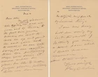 Henry Clark Corbin – U.S. Army Adjutant General – Autographed 2-Page Letter