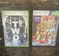 2 Xbox Games With Matching Box