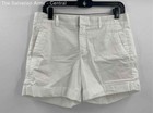 Vince Womens White Flat Front Slash Pocket Classic Chino Shorts Size 8 — photo 1