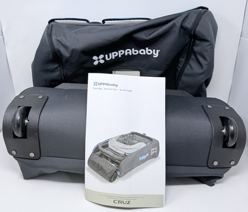 UPPAbaby Cruz Travel Bag With Wheels Rolling TravelSafe Stroller Case Cover 0244