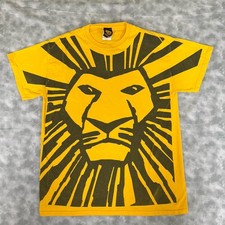 Y2K Disney The Lion King Broadway Musical Promo AOP T Shirt Mens Size M