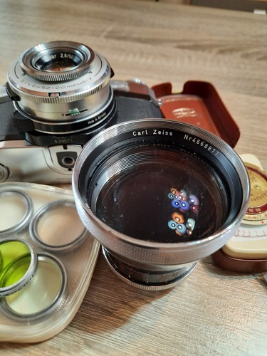 Vintage ZEISS IKON Contaflex synchro-compur-x Carl Zeiss 2,8/50 Pro-Tessar... - Picture 4 of 24