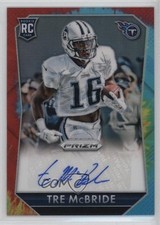 2015 Panini Prizm Rookie Signatures Tye-Dyed /25 Tre McBride #RS-TM Auto RC