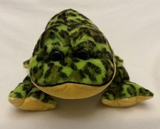 Ganz Webkinz Bull Frog HM114 Stuffed Animal Code Unsealed Adopt A Pet EUC