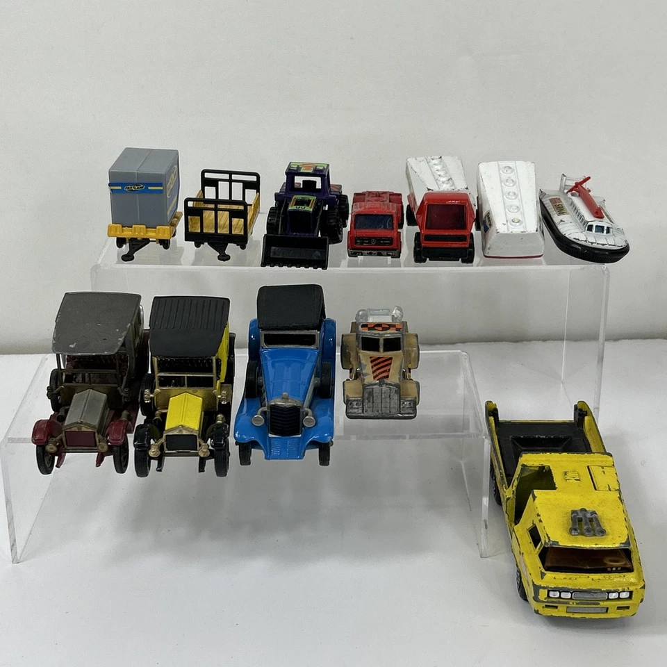 Lote Matchbox Antaño Mercedes Benz Rolls Royce Gas Tanker Chevron Hovercraft Foto 4 de 4