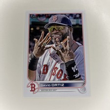 2022 Topps Update Series - Legend Variation David Ortiz #US22 Smiling SSP