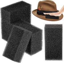 6 Pieces Hat Cleaner Kit Hat Sponge for Felt Western Hats