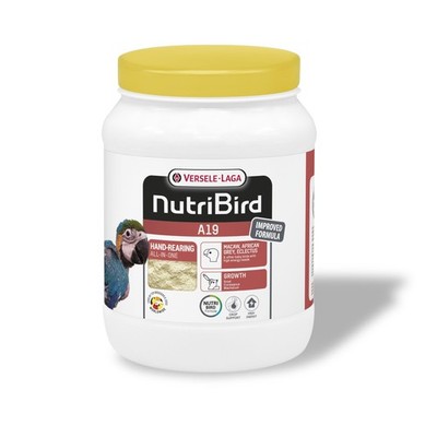 NutriBird A19 Hand-Rearing Food for Macaws, Eclectus, Parrots - 800g