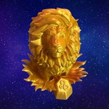 Leo Zodiac Lion Sculpture