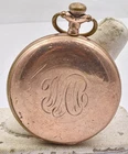 Antique Elgin Grade 301 12 size Hunting Case running Pocket Watch circa 1918