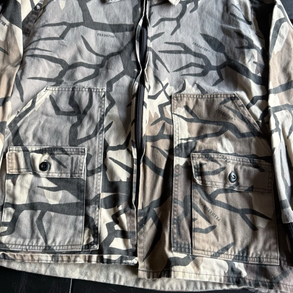 Винтажная камуфляжная куртка Predator сделано в США размер M - Изображение 3 из 4