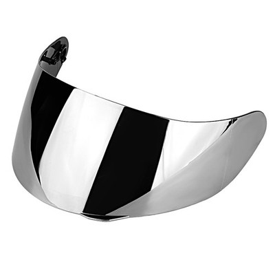 Silver Plated Mirrored Motorcycle Helmet Lens Visor Fit for AGV K1 K3 SV K5 K...