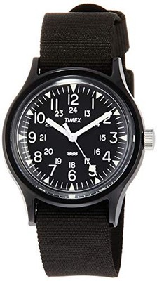 Timex Original Camper schwarz (schwarz 19-3911tcx) Uhr 3 ATM Water TI