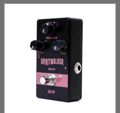 Satone Spritwalker Delay Guitar Pedal Mini Analog Delay True Bypass 9V - New 