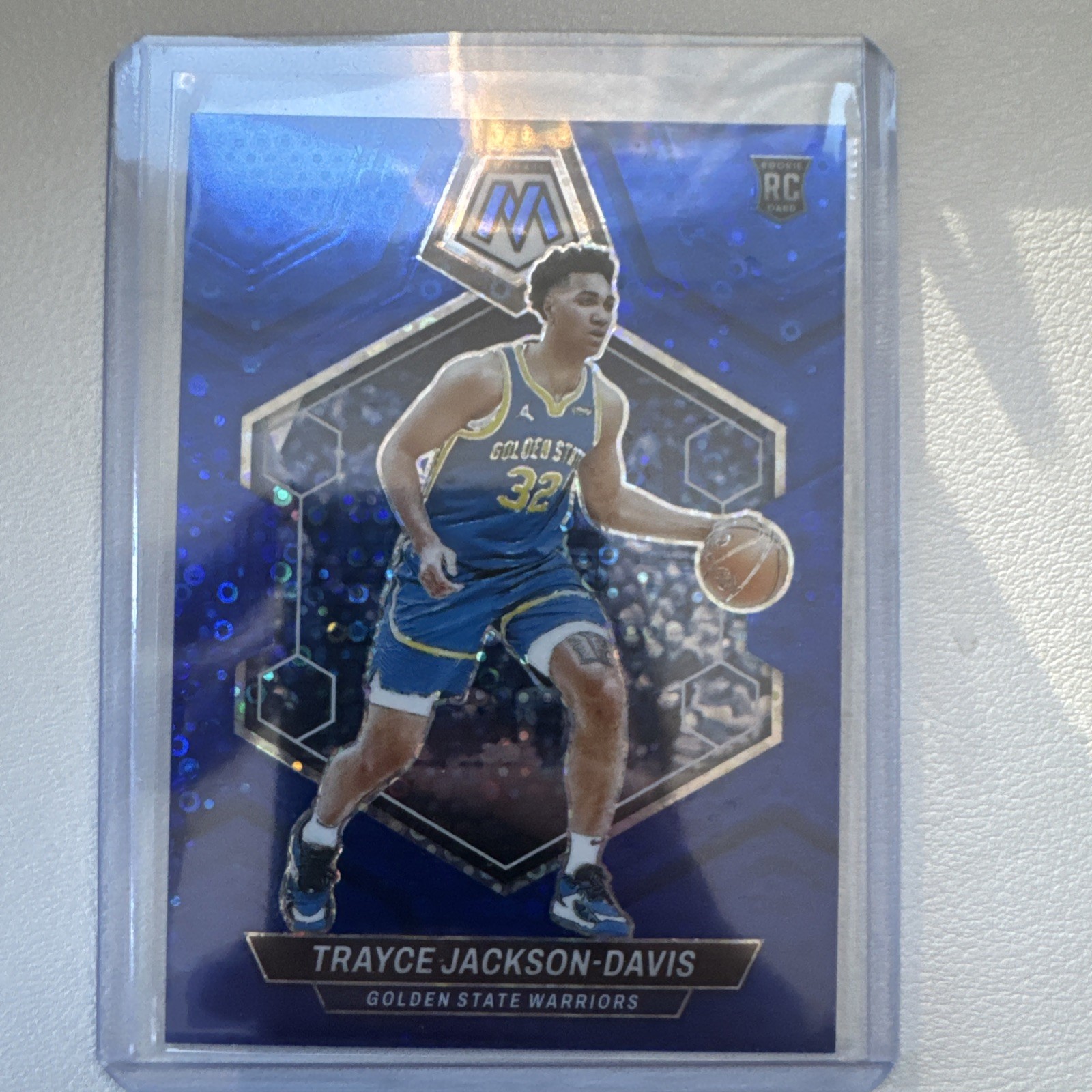 Trayce Jackson-Davis Rookie Blue Disco /85 - 2023-24 Mosaic Basketball #205