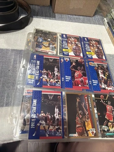 Lot Of 26 Michael Jordan Cards Must Look