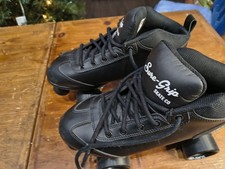 Sure-Grip Black Fame Roller Skates Mens Size 10
