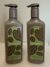 2 New COCONUT BATH BODY WORKS CLEANSING GEL HAND SOAP