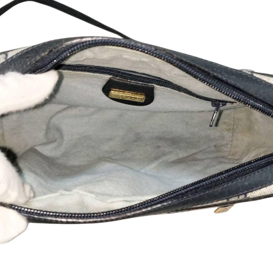 GUCCI Old GG Supreme PVC Shoulder Bag Navy Authentic Vintage Classic thumbnail 11