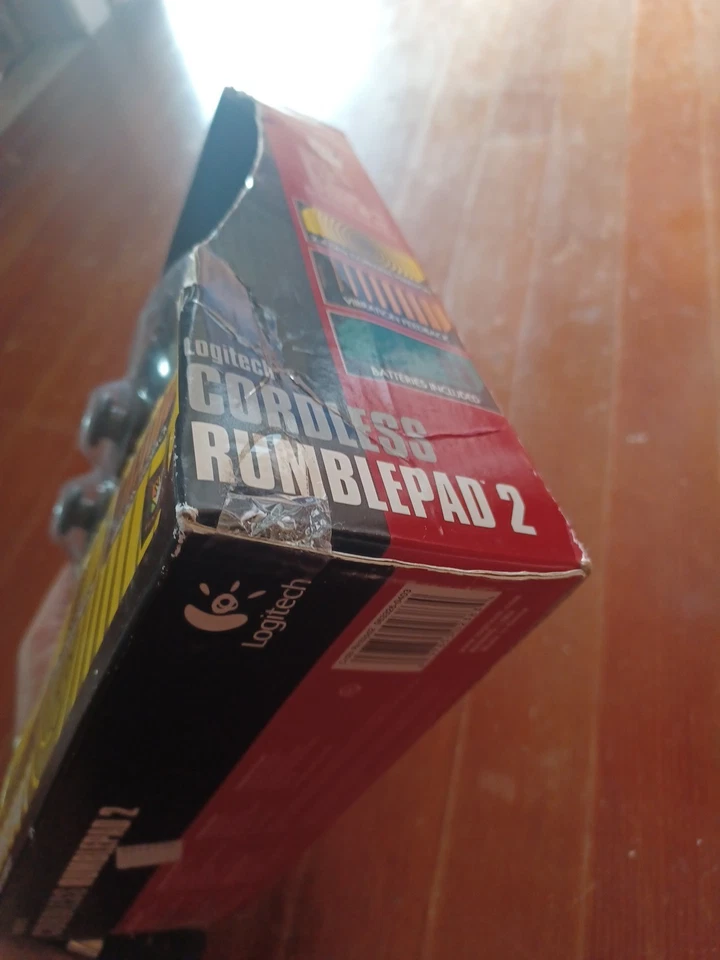 Logitech Cordless Rumblepad 2 Controller PC Sealed New - Image 3 of 4