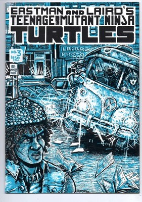 TEENAGE MUTANT NINJA TURTLES #3 (1985) - GRADE 8.0 - MIRAGE 1ST PRINTING