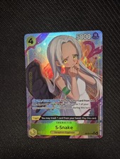 S-Snake (Alternate Art) OP13-114 Carrying On His Will Foil