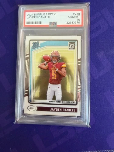 2024 Panini Donruss Optic Jayden Daniels #248 PSA 10!!
