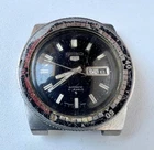 SEIKO 6119-8273 Automatic Watch Vintage Mens Black Dial 21 Jewels To Parts