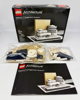LEGO ARCHITECTURE 21004 - Guggenheim Museum - USED - 100% Complete - Great Cond!