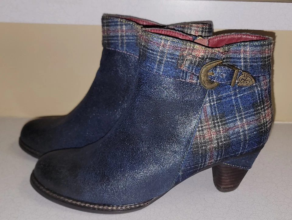 Spring Step L'ARTISTE SCOTTALA Women’s 41 Size 10 Ankle Boots Booties Shoes - Image 3 of 4