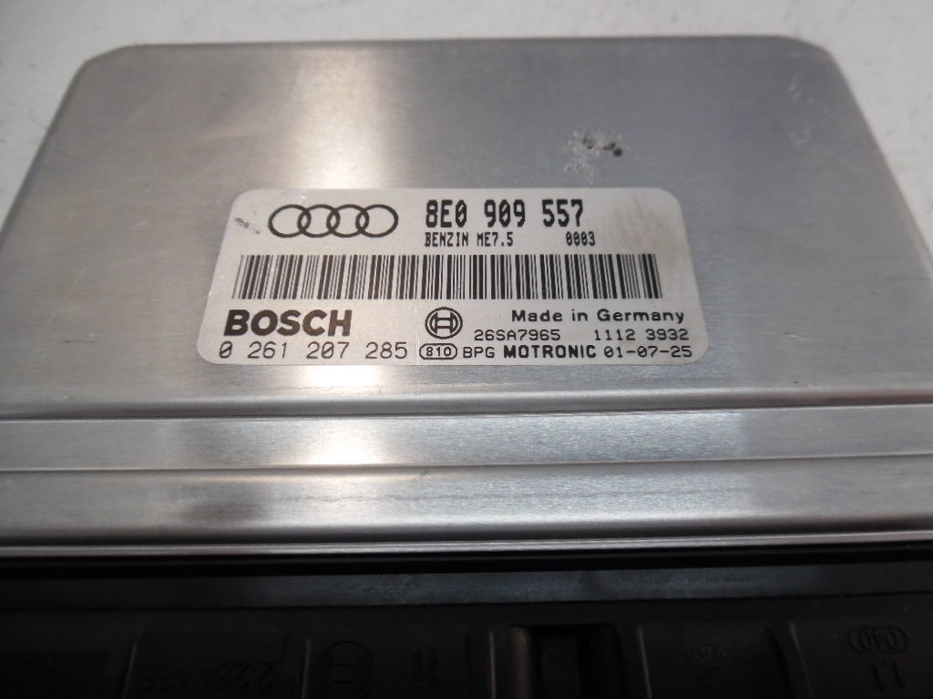 02 A4 8E0 909 557 COMPUTER BRAIN ENGINE CONTROL ECU ECM EBX MODULE
