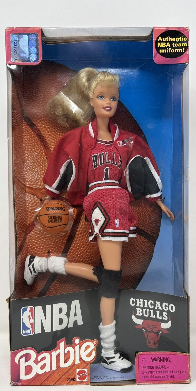 opbouwen op tijd Vernauwd NBA Chicago Bulls 1998 Barbie Doll for sale online | eBay