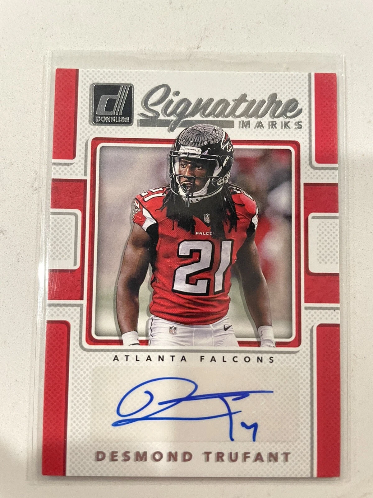 Desmond Trufant trading card